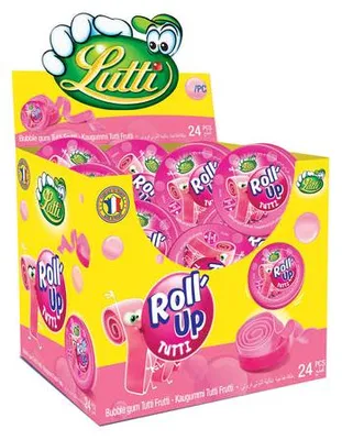 Produktbild von Lutti Roll-Up Tutti Frutti (24 Stück)