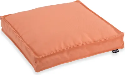 Produktbild von H.O.C.K. Classic Uni Outdoor Sitzkissen - 40x40x5cm Stuhlkissen für Draußen - Wetterfestes Polster Salmon