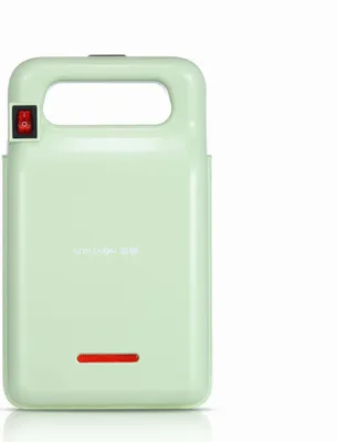 Image de Mini machine antiadhésive à faire des sandwichs au petit déjeuner - Vert