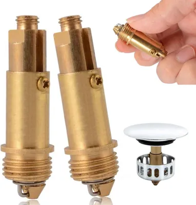 Produktbild von 2 Stück Waschbecken-Abflussstange - 28 mm