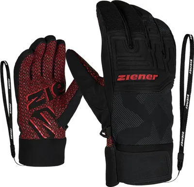Produktbild von ZIENER GARIM AS(R) glove ski alpine gray ink camo 9,5