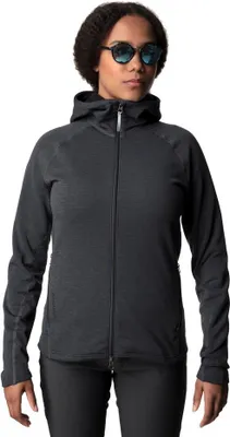 Produktbild von Houdini Outright Kapuzenfleece Grau XS Frau Grau XS