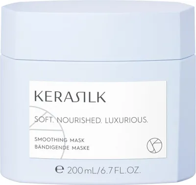 Produktbild von KERASILK 4021609850847, 200 ml, Frauen, Lockiges Haar, Alle Farben, Glättend, Nährend, Topf