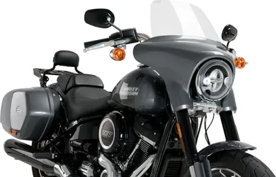 Zdjęcie produktu dla PUIG 21236W High-Road Touring pasuje do HARLEY DAVIDSON SOFTAIL SPORT GLIDE FLSB Przezroczysty