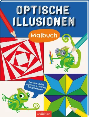 Produktbild von Optische Illusionen - Malbuch
