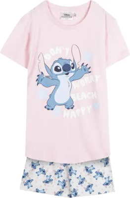 Obrázek produktu pro Krátké pyžamo Disney Stitch růžové 158 cm