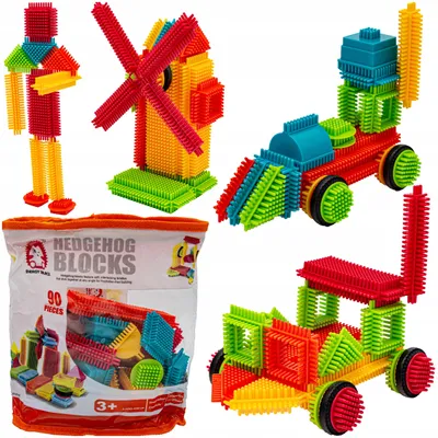Produktbild von DK Kreative Waffelbausteine Konstruktionsspielzeug 90 Teile