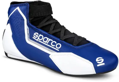 Obrázok produktu pre Výpredaj! FIA8856-2018 Sparco X-Light Rally topánky Biela a modrá motokáry Veľkosť 47 Preteky