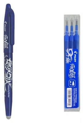 Obrázek produktu pro Pilot Frixion stíratelné pero 0,7 mm modré + 3 náplně