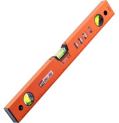 Immagine prodotto di Livella a magnete da 450 mm (18 pollici) con 3 fiale (45°/90°/180°) e scala metrica
