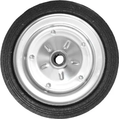 Produktbild von Vollgummi-Ersatzrad 250 mm für Plattenkarre Art.-Nr. 77877, Nabenbreite 20 mm