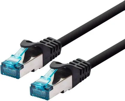 Immagine prodotto di LOGON TCR55SS150BL Cavo di rete nero 15 m Cat5e F/UTP (FTP) (TCR55SS150BL)