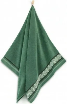 Produktbild von Zwoltex Handtuch Rondo 2, 50x90 cm, grün, 8672, 450 g/m²