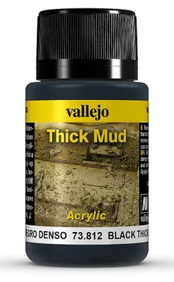 Obrázok produktu pre Vallejo 73.812, Čierna, Akrylová farba, 40 ml, 1 kusov