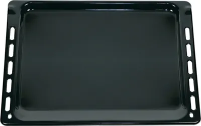 Produktbild von Backblech Kuchenblech Pizzablech 447x375x17mm emailliert Backofen Herd Original Whirlpool Bauknecht 481010683241 auch Algor Ikea VZug für akz akp akr amw akl emche emchd dmcg