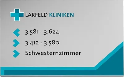 Produktbild von MADRID Silver Line Wegweiser zur Direktbeschriftung 125 x 85 cm