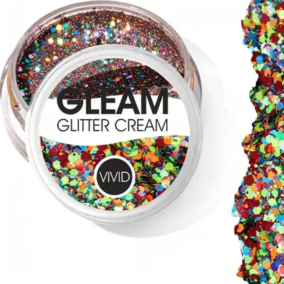 Immagine prodotto di Crema glitterata brillante e vivace - arcobaleno estivo 30 gr