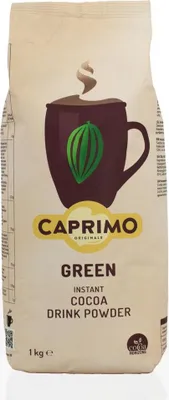 Produktbild von Caprimo Choco Green Grün 1kg Kakao 14%