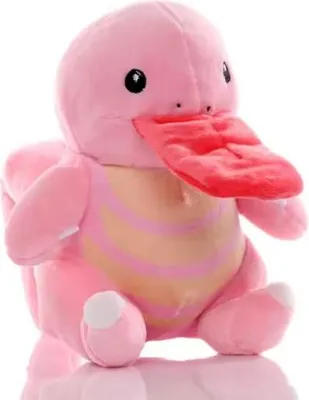 Produktbild von Schlurp Plüschtier 18 cm – Pokémon Kuscheltier – Weiches Spielzeug zum knuddeln