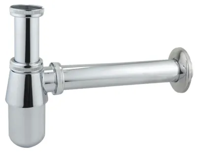 Obrázok produktu pre Umývadlový polsifón Aquaristo Style, DN32, 5/4" mosadzný-chróm