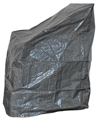 Produktbild von Lesli Living Schutzhulle - Stapelstuhle - grau - 68 x 120 cm