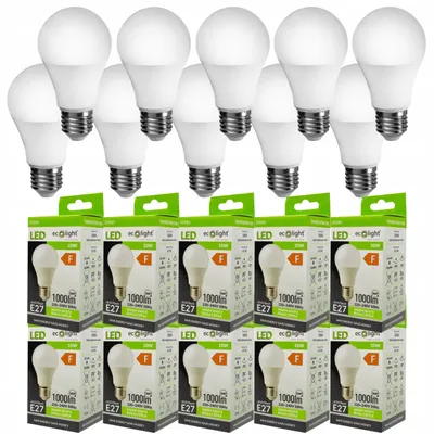 Immagine prodotto di Lampadina LED ECOlight - E27 - 10W - 900Lm - bianco caldo