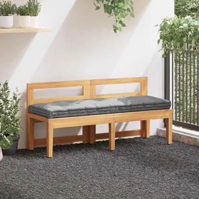 Zdjęcie produktu dla vidaXL Poduszka paleta bawełniana 120×40×7 cm szara