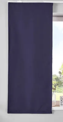 Produktbild von Verdunkelung Schiebegardine »NewYork« HxB 145x60 cm Blau Flächenvorhang Paneelwagen Blickdicht Thermo-Schiebevorhang, 202020680