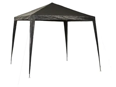 Produktbild von highfeld® Steckpavillon Pavillon Partyzelt Gartenzelt 3x3m grau Gartenzelt Gartenpavillon