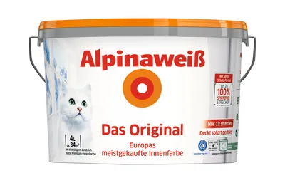 Produktbild von Alpinaweiß Das Original 4 Liter matt