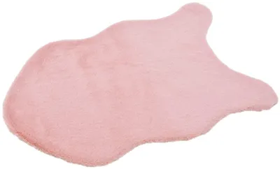 Produktbild von Großes kurzflor Deko-Fell als Fell-Imitat in 90 x 60 cm rosa pink