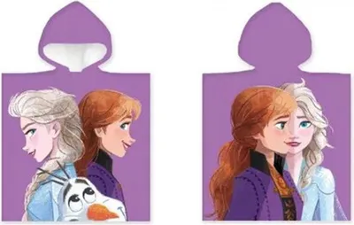Zdjęcie produktu dla Ręcznik Poncho - 50 x 100 cm - Frozen ( 110069)