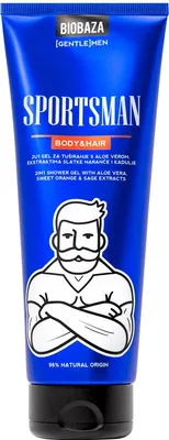Produktbild von Sportsmen 2in1 Body & Hair – Sportliches Duschgel & Shampoo
