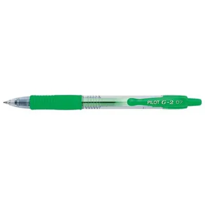 Image de Pilot 2605004 Stylo à encre gel G2-7 0,4 mm,Corps+Ecriture vert