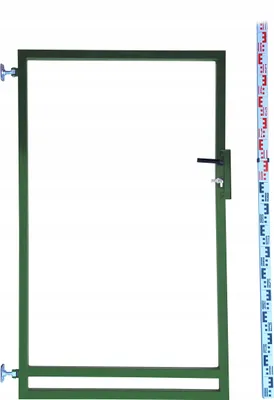 Produktbild von Gartentor - Rahmen für Zaunlatten und Paneele 160 cm Grün RAL6005 | Zaunlatten RAMA