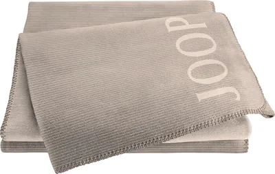 Produktbild von JOOP! Plaid Touch Farbe Sand-Natur Größe 130 x 150