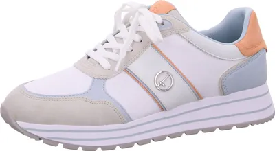 Produktbild von Tamaris Damen Sneaker Schnürung Plateau mehrfarbig 1-23727-42, Größe:40 EU, Farbe:Blau