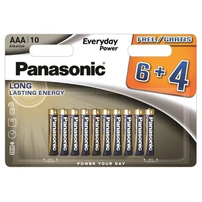 Immagine prodotto di Panasonic Batteries Panasonic Everyday Power battery LR03EPS/10BW (6+4)