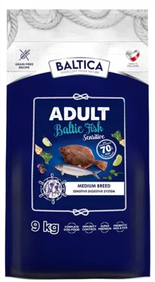 Produktbild von BALTICA Excellent Sensitive Baltic fish Medium breeds - trockenfutter für Hunde - 9kg