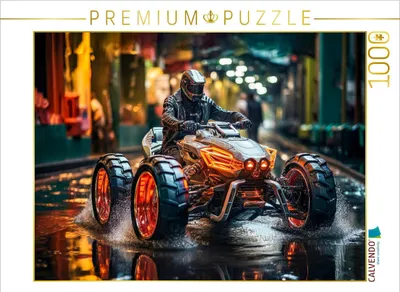 Produktbild von CALVENDO Puzzle Quad - Trendsetter | 1000 Teile Lege-Größe 64x48cm Foto-Puzzle für glückliche Stunden