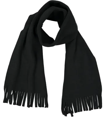 Productafbeelding van Uni fleece sjaal, 23x150 cm, zwart (U901)