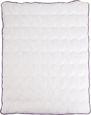 Zdjęcie produktu dla Całoroczna kołdra pikowana BELLA LAVENDER 140x200 cm, biała