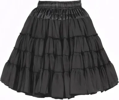 Produktbild von Petticoat Deluxe schwarz 2-lagig