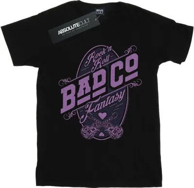 Produktbild von Bad Company - "Rock N Roll Fantasy" T-Shirt für Herren BI44512 (XL) (Schwarz)