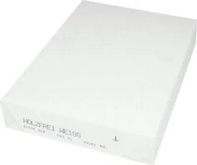 Produktbild von Kopierpapier, DIN A4, 80g/qm, weiß, 500 Blatt