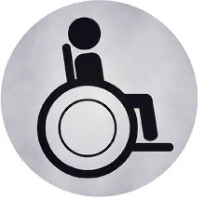 Produktbild von Hinweisschild WC Behinderte