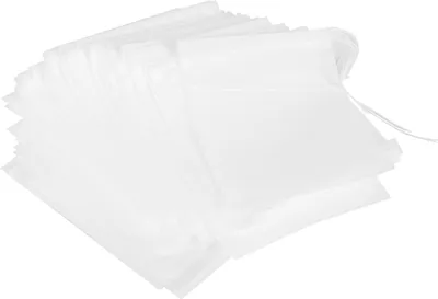 Zdjęcie produktu dla 100szt 7x9cm Jednorazowe Bezpieczne Torebki na Herbatę Liście Herbaty Filtr Sitko Zaparzacz Torebka Akcesoria