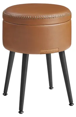 Immagine prodotto di Sgabello EKHO con vano portaoggetti, 32x43cm, marrone