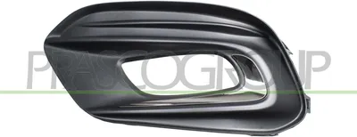 Produktbild von PRASCO Lüftungsgitter Grill Stoßfänger für FIAT TIPO Stufenheck (356) mit Loch/Löchern für Nebellampen Schwarz