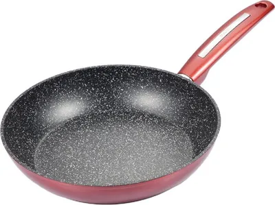 Produktbild von Schäfer Pfannen Hochwertiges Kochgeschirr – Für Perfektes Kochen und Braten Bratpfanne Ø24cm Metallic Red